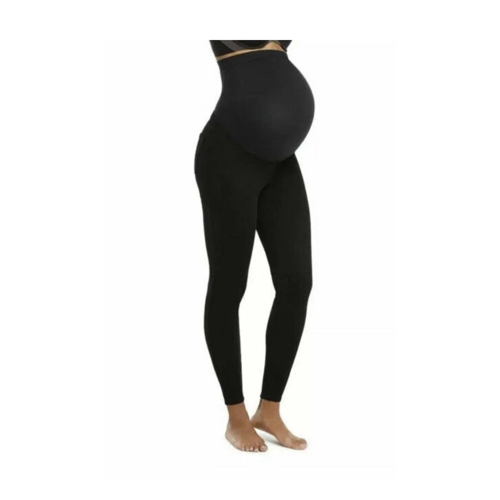 Spanx  Mama‎ Maternity Ankle Jean-ish Leggings Size Large Black 20154R